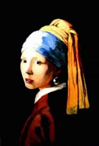 Voir le détail de cette oeuvre: reproduction jeune fille au turban